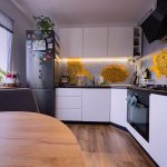 Oddzielna kuchnia w mieszkaniu 2-pokojowym przy ul. Lubelskiej w Zamościu